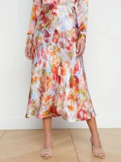 Clarisa Silk Skirt