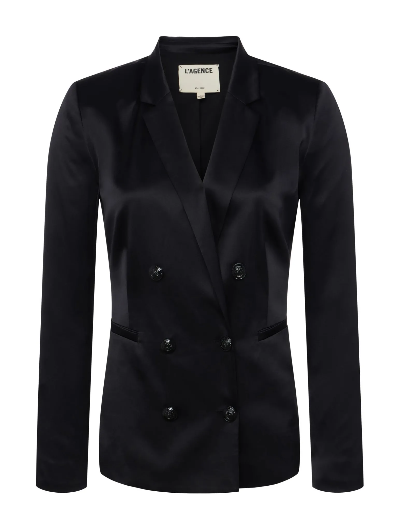 Colin Silk Charmeuse Blazer