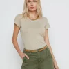 Cory Cotton Scoopneck Tee