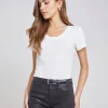 Cory Cotton Scoopneck Tee