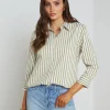 Daniella Cotton-Blend Blouse