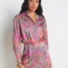 Demetria Mini Shirt Dress