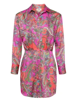 Demetria Mini Shirt Dress