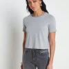 Donna Cotton Cropped Tee