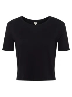 Donna Cotton Cropped Tee