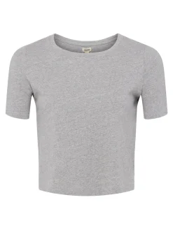 Donna Cotton Cropped Tee