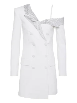 Dorothea Asymmetrical Blazer Dress