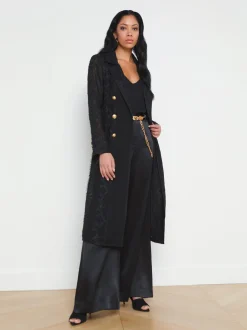 Dottie Lace Trench Coat
