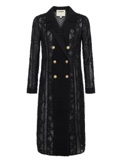 Dottie Lace Trench Coat