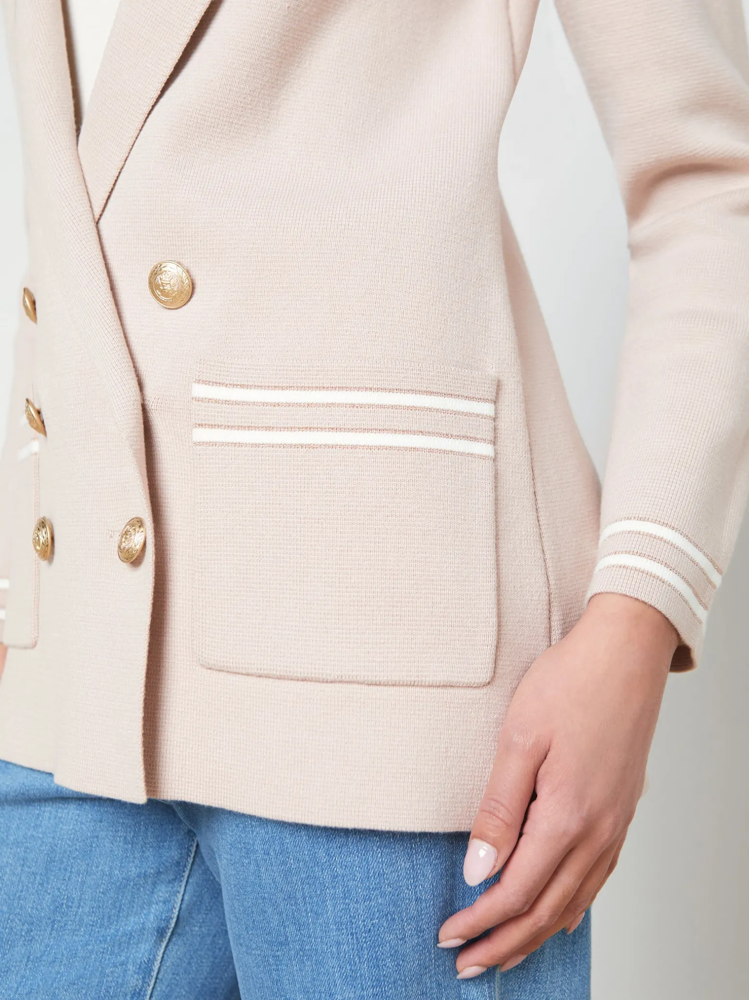 Eileen Knit Boyfriend Blazer