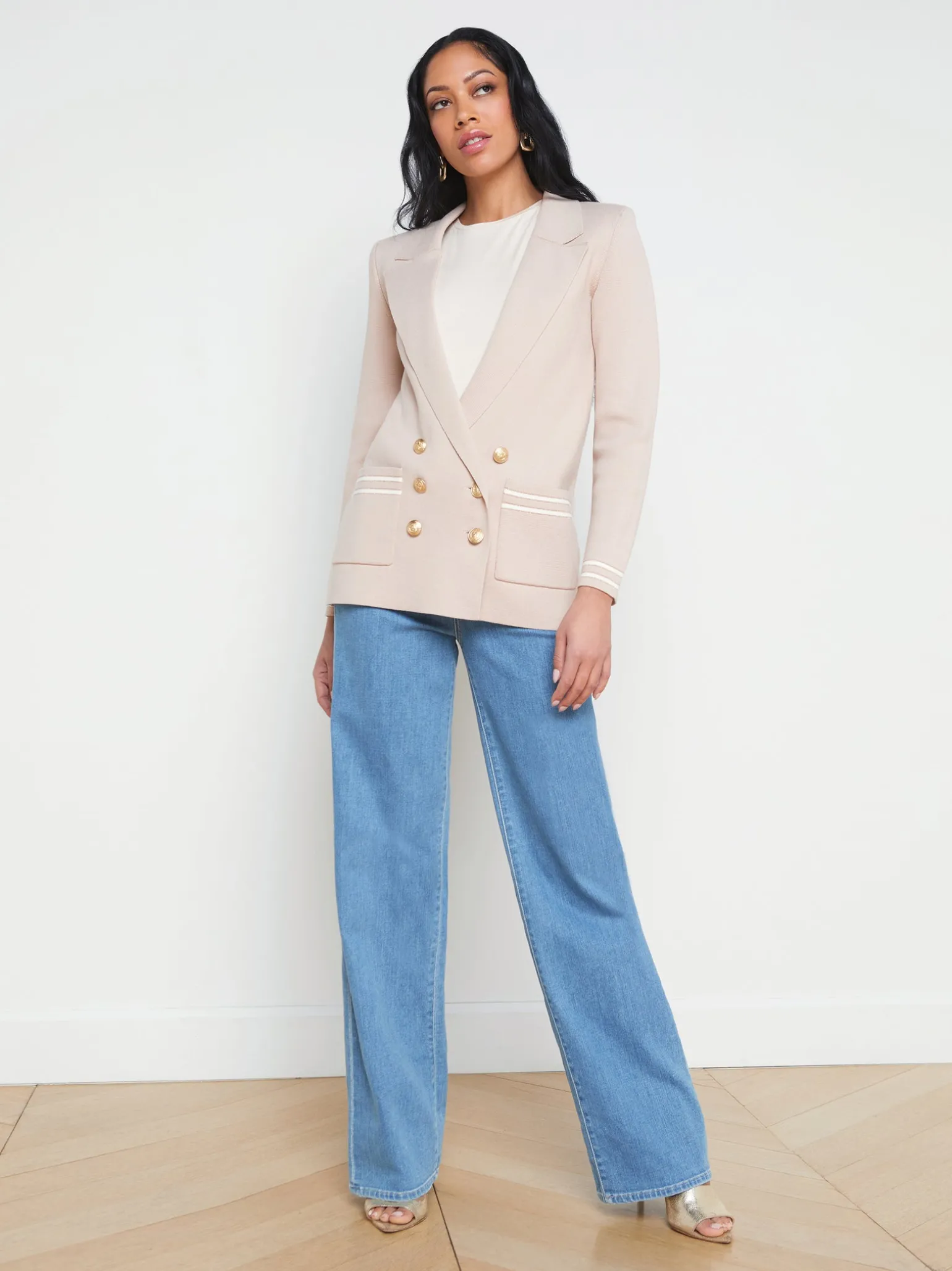 Eileen Knit Boyfriend Blazer