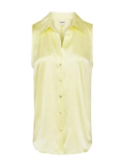 Emmy Sleeveless Silk Blouse
