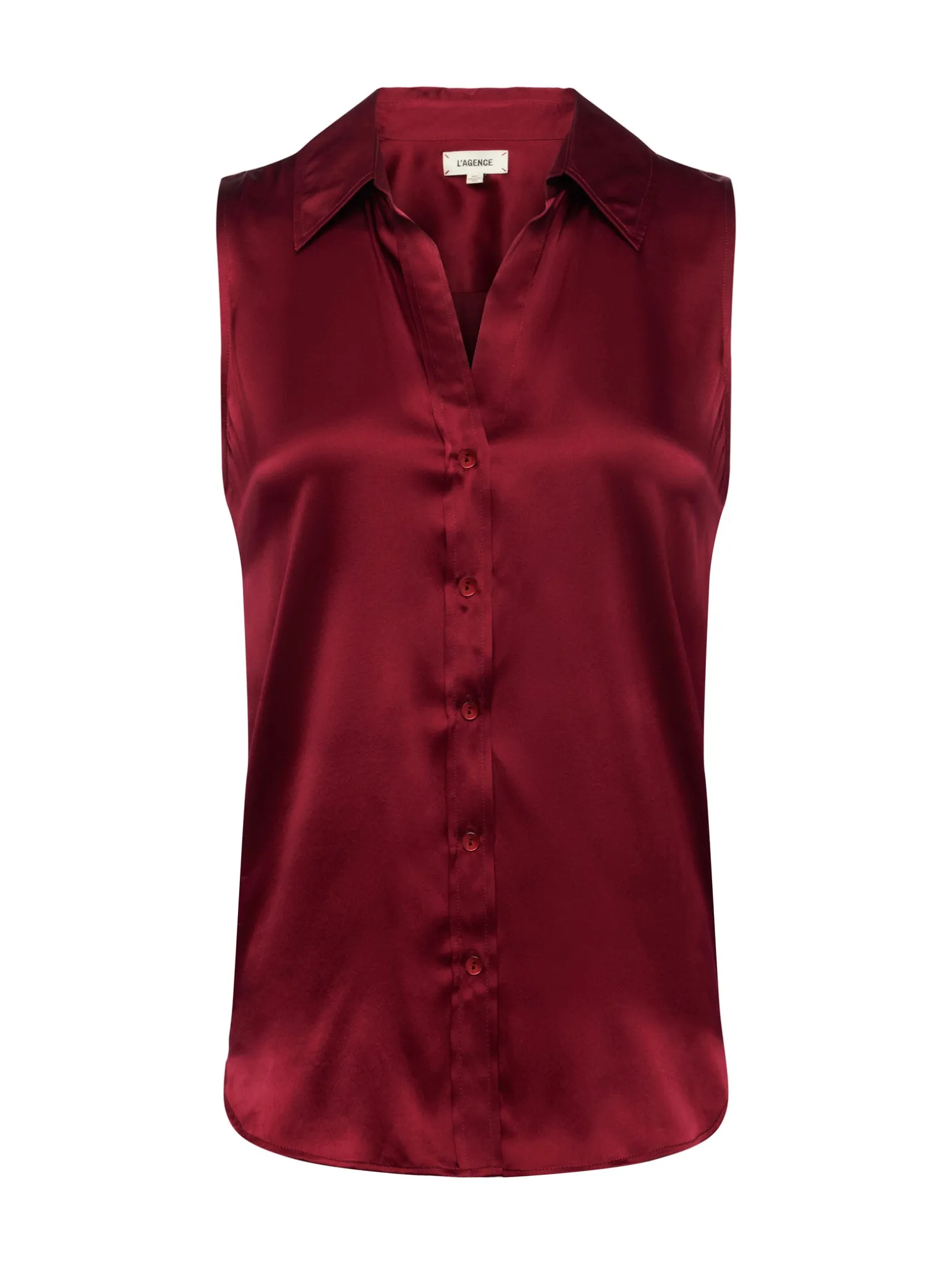Emmy Sleeveless Silk Blouse