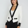 Georgia Contrast Cardigan Blazer