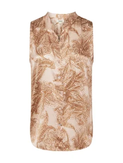 Hendrix Silk Sleeveless Blouse