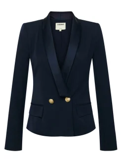 Imogen Satin Lapel Blazer