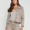 Janelle Coated Denim Jacket