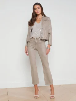 Janelle Coated Denim Jacket