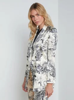 Jayda Silk Blazer