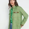 Jeanine Tweed Shirt Jacket
