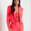 Jen Crystal Fringe Blazer