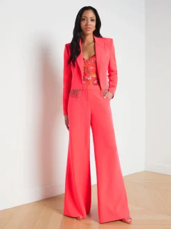 Jen Crystal Fringe Blazer