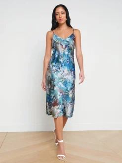 Jodie Silk Slip Dress