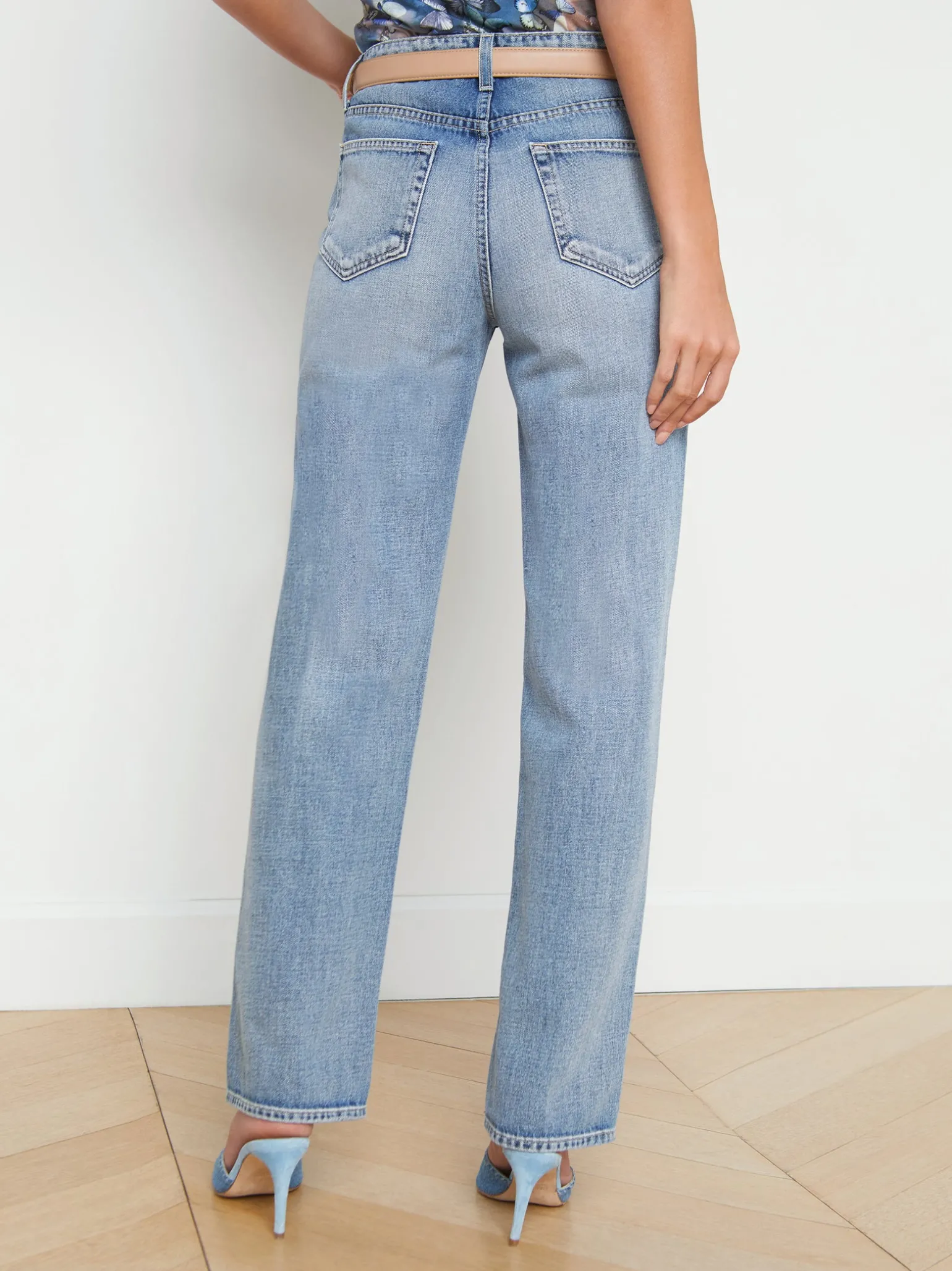 Jones Ultra High-Rise Stovepipe Jean