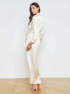 Kadi Silk Wrap Dress