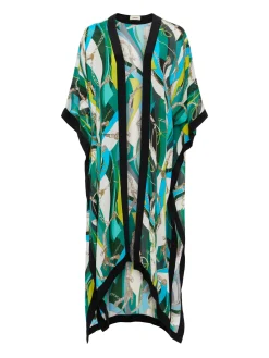 Kara Silk-Blend Kimono Cover-up
