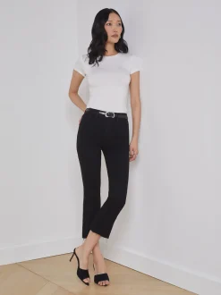 Kendra Cropped Flare Jean