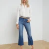 Kendra Cropped Flare Jean