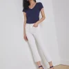 Kendra Cropped Flare Jean