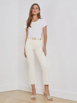 Kendra Cropped Flare Jean