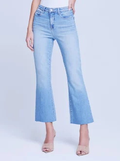 Kendra Cropped Flare Jean