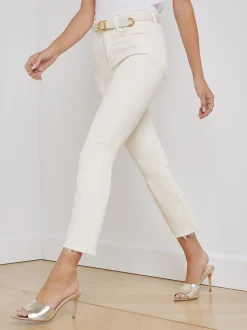 Kendra Cropped Flare Jean