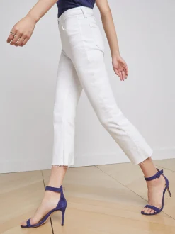 Kendra Cropped Flare Jean