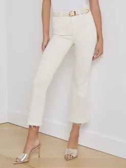 Kendra Cropped Flare Jean