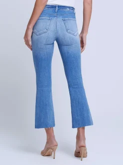 Kendra Cropped Flare Jean