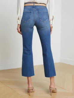 Kendra Cropped Flare Jean