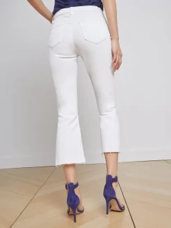 Kendra Cropped Flare Jean