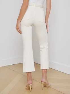 Kendra Cropped Flare Jean