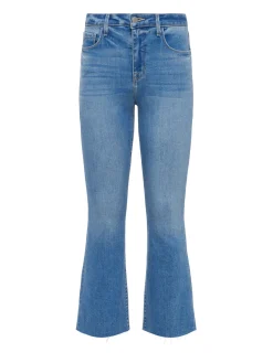 Kendra Cropped Flare Jean