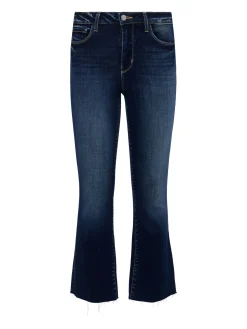 Kendra Cropped Flare Jean