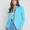 Kenzie Cotton-Blend Blazer