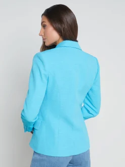 Kenzie Cotton-Blend Blazer