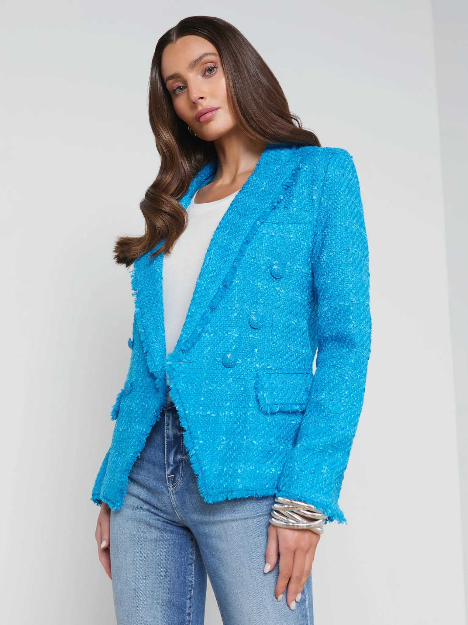 Kenzie Fringe Blazer