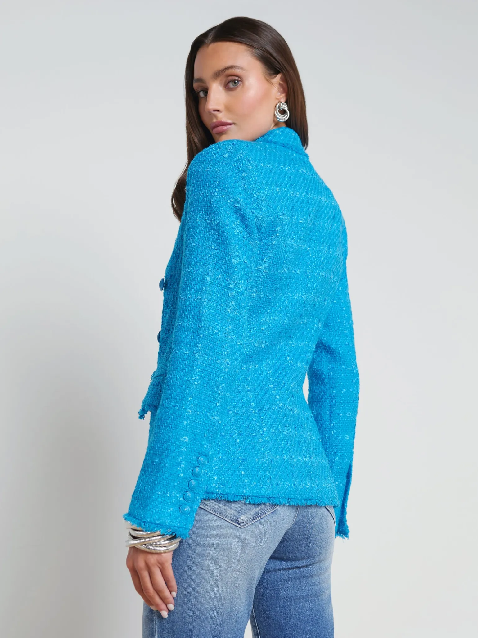Kenzie Fringe Blazer