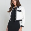 Koda Contrast Denim Jacket