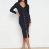 Kyra Ribbed Duster Dress